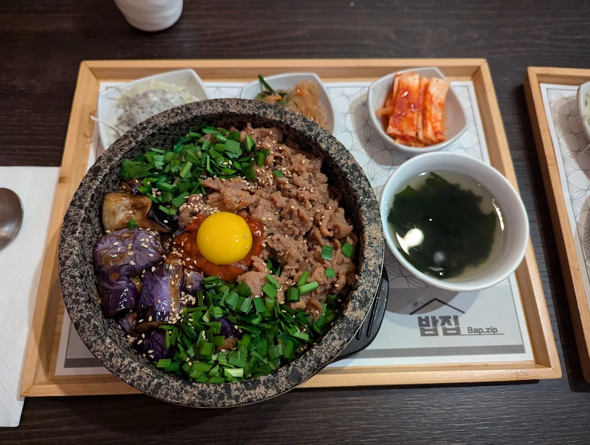 Eggplant Dolsot Bibimbap