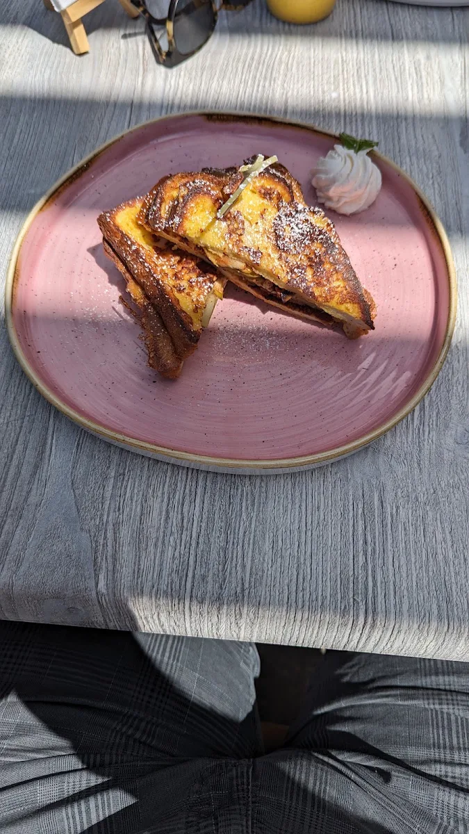 Candied Bacon and Apple Stuffed French Toast