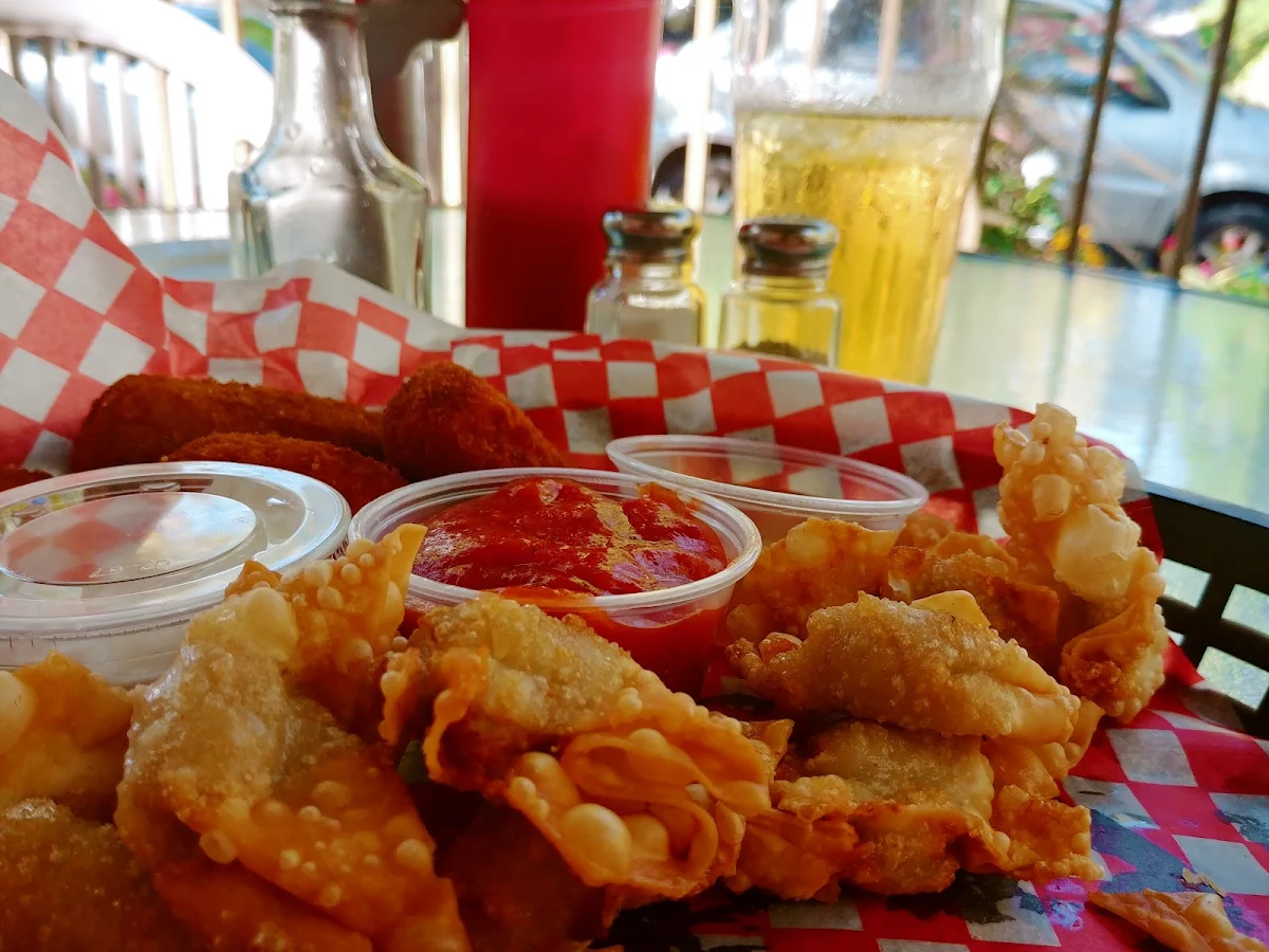 Breaded Shrimp in a Basket