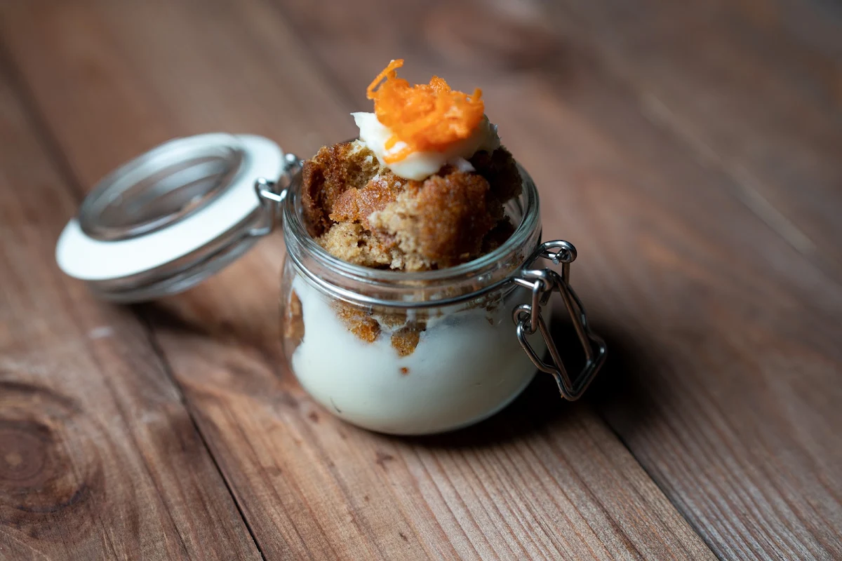 Deconstructed Carrot Cake Jar
