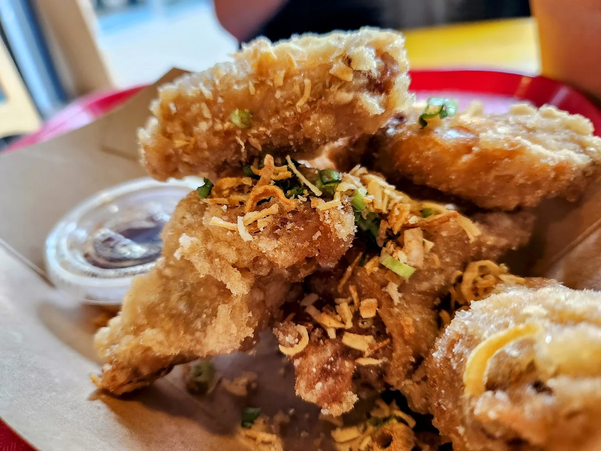 Salt & Pepper Squid w Egg