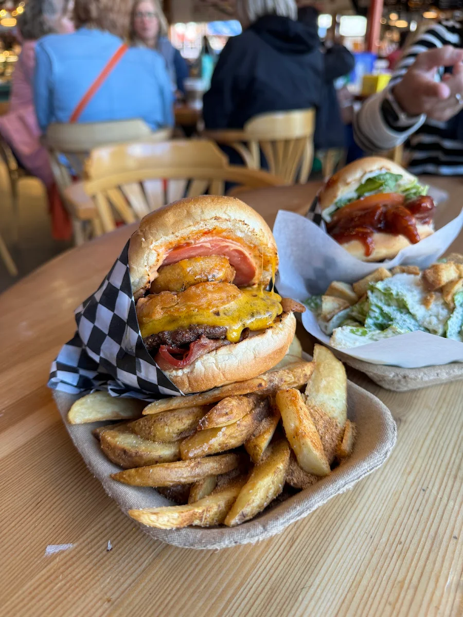 Whiskey BBQ Burger