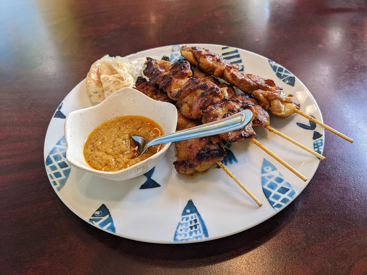 Satay Ayam Chicken Skewers