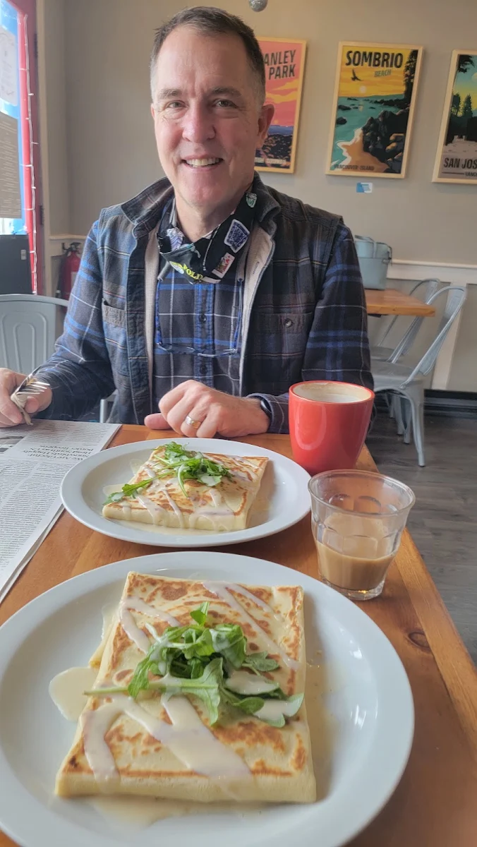 Savory Ham & Cheese and a Breakfast Crêpe