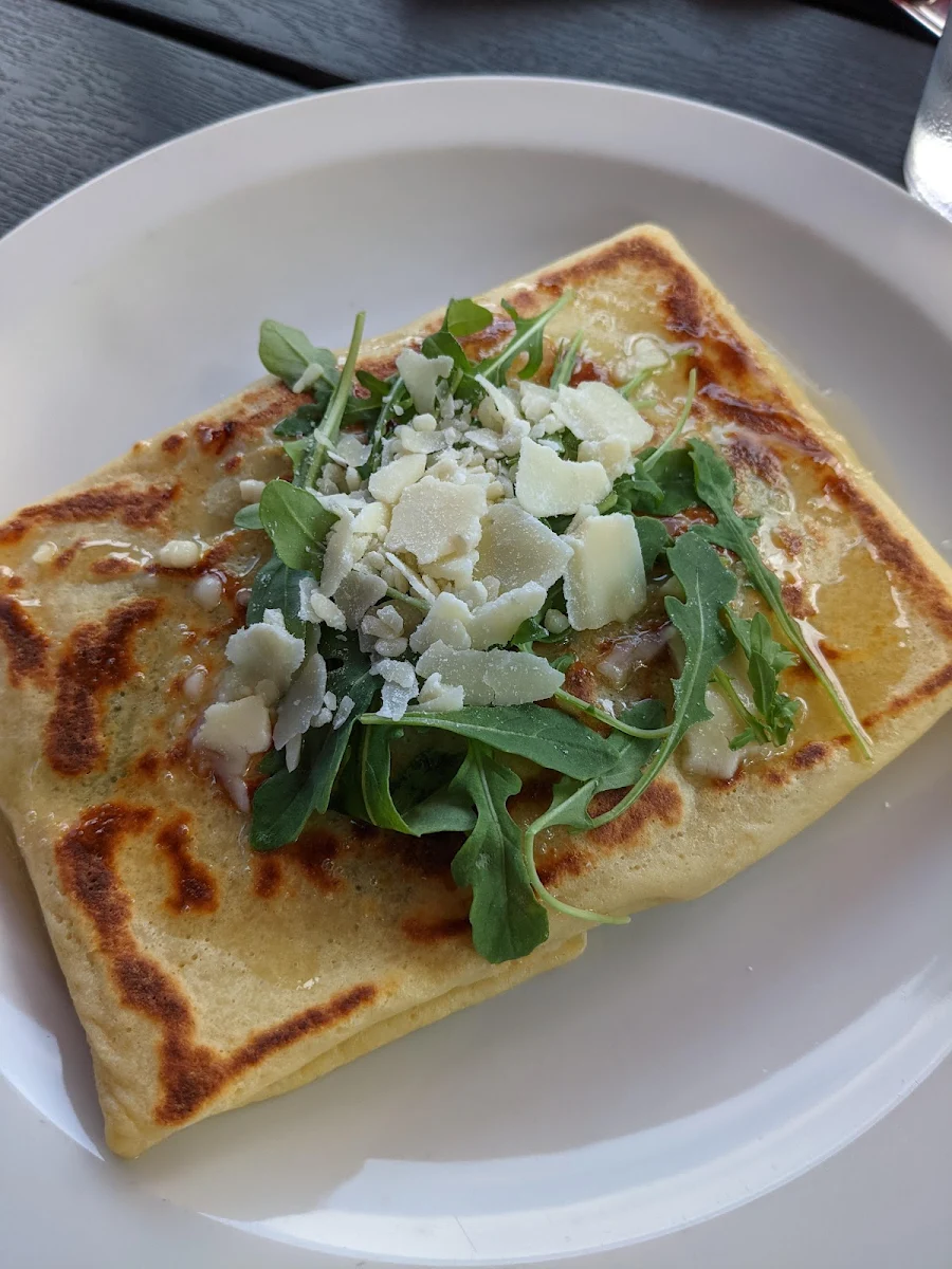 Spinach Artichoke & Brie Crêpe