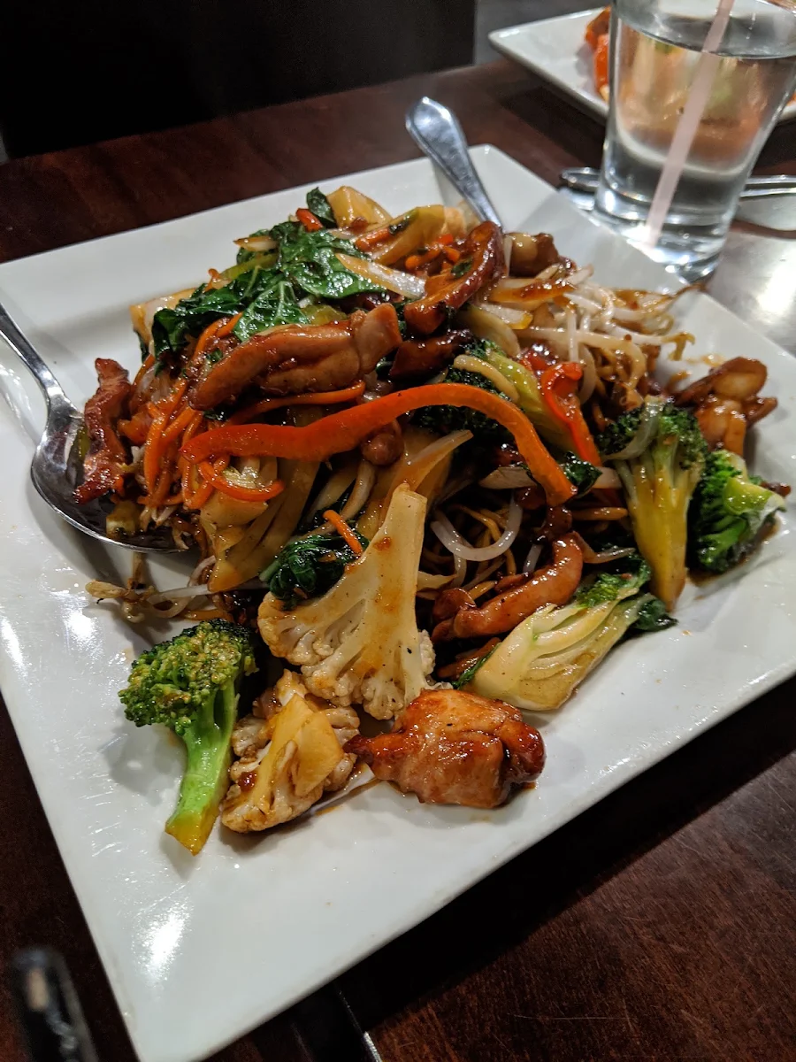 Pan-Fried Rice Noodles