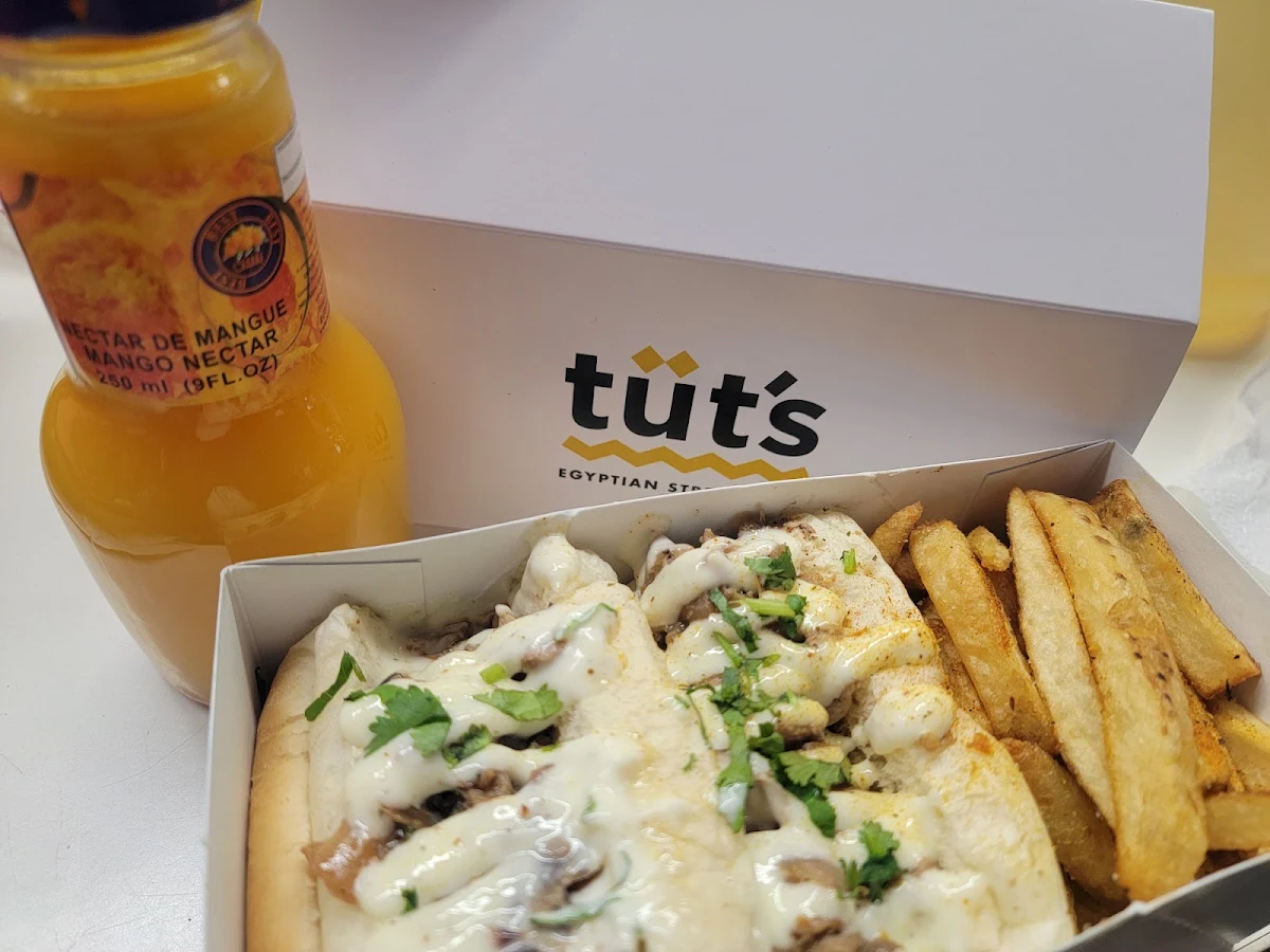 Tut’S Combo Sandwich Fried Chicken Sandwich