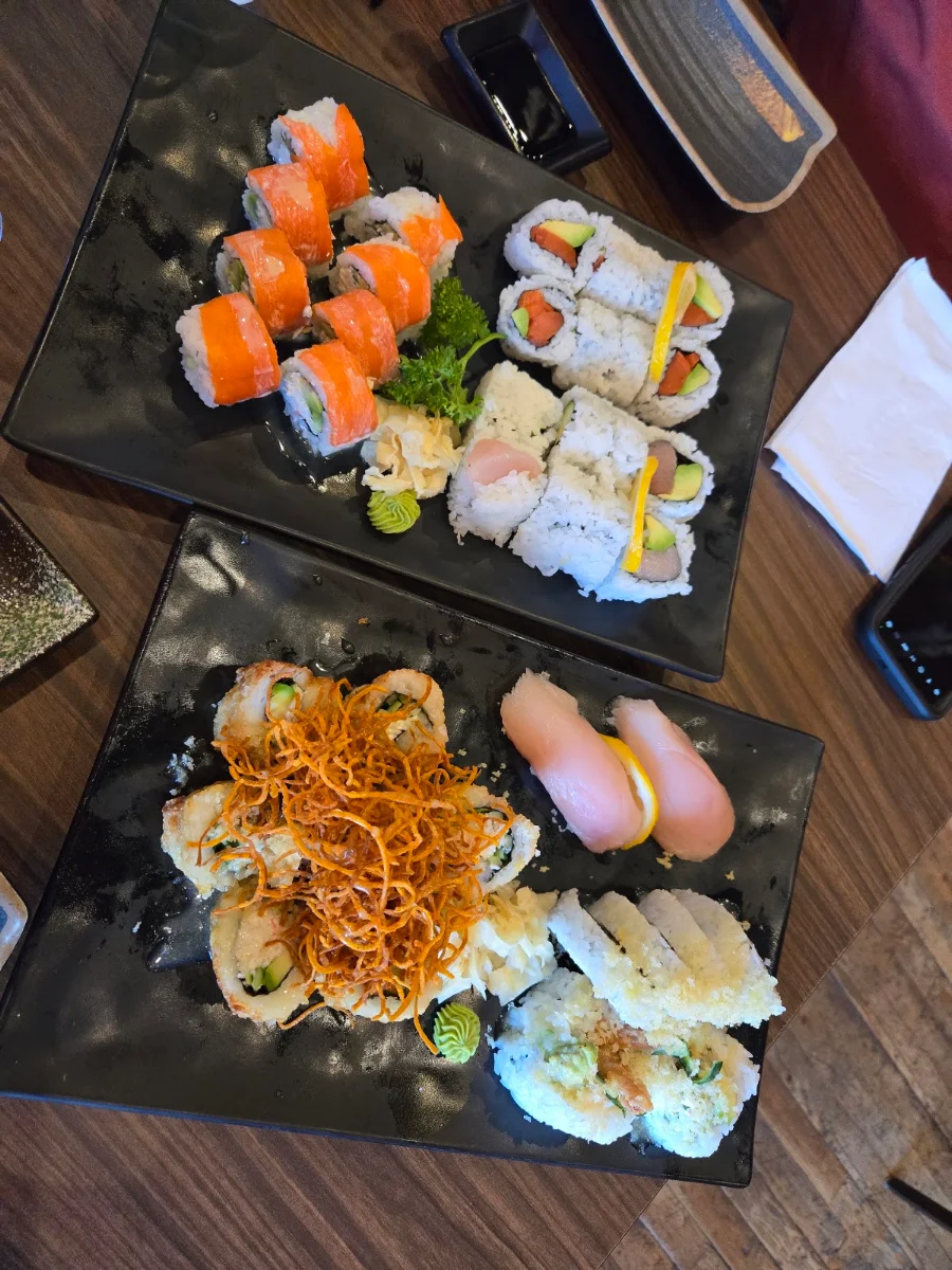 Variety of Sushi