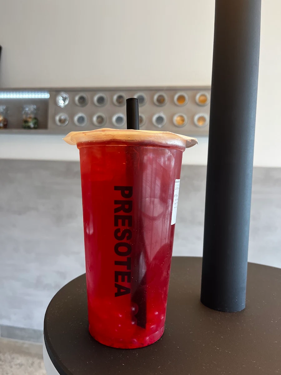 Strawberry Green Tea