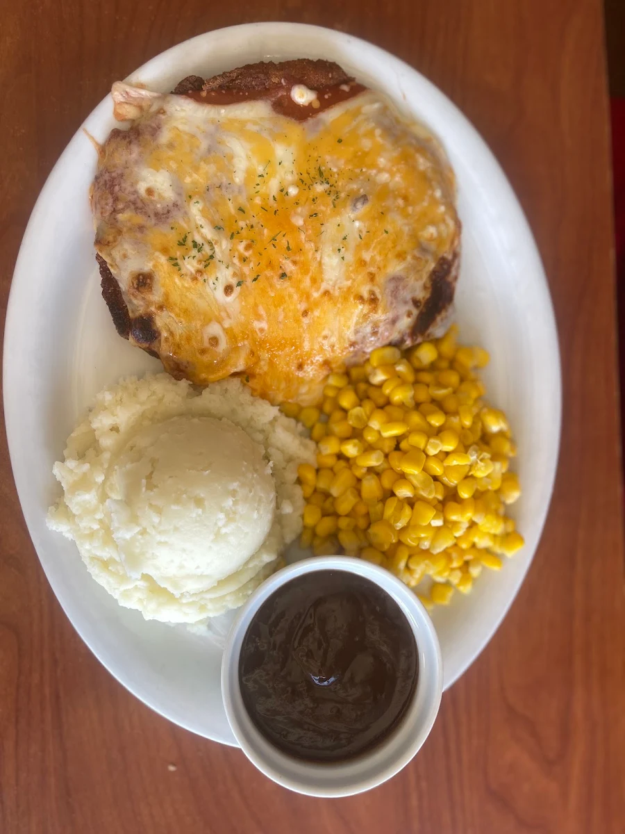 Hamburger Steak & Eggs