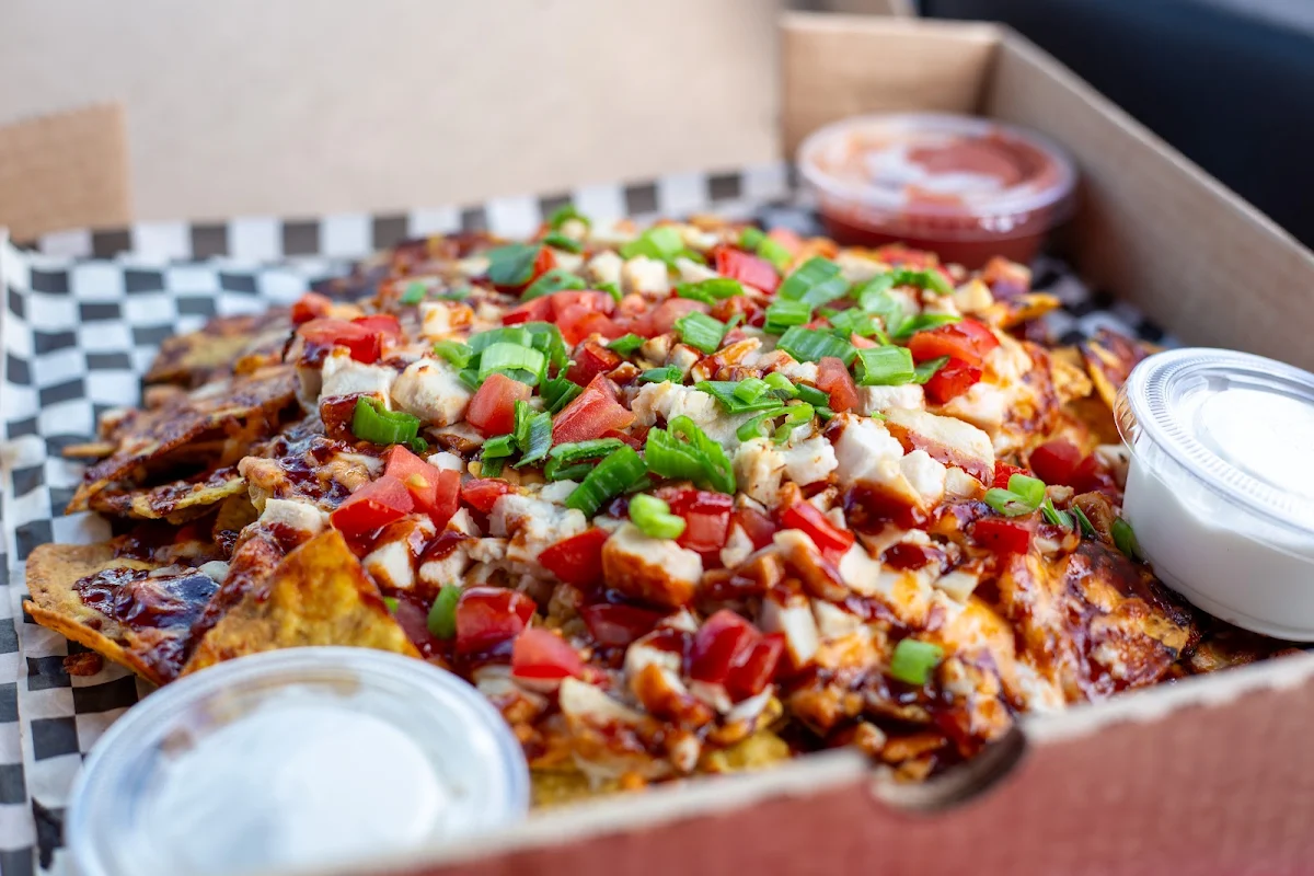 BBQ Chicken Nachos