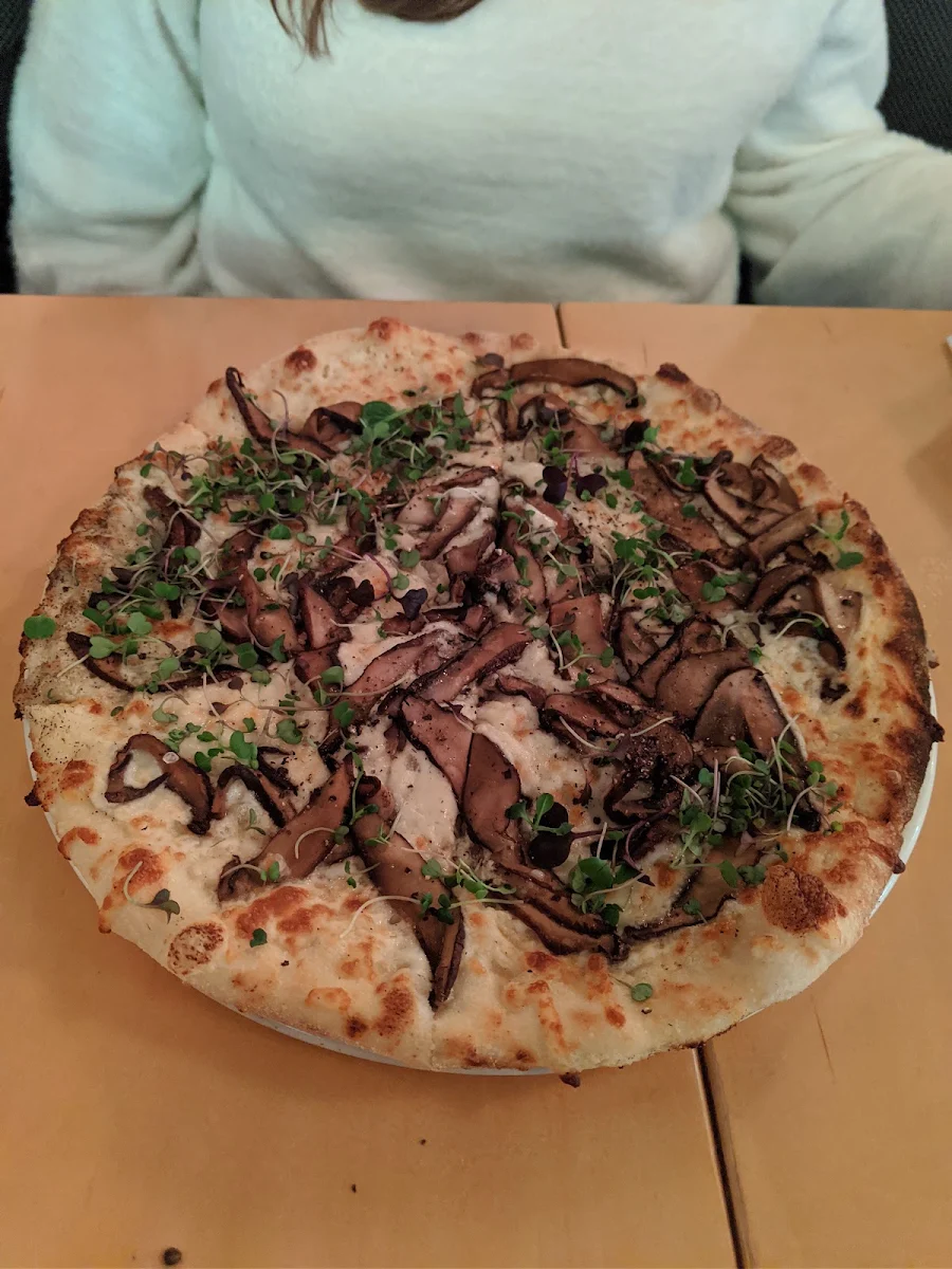 Mushroom Pizza
