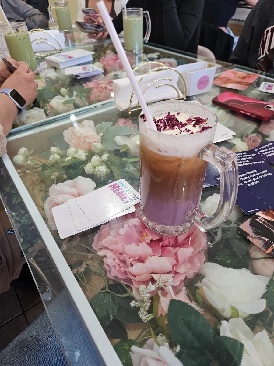 Iced Lavender Coffee