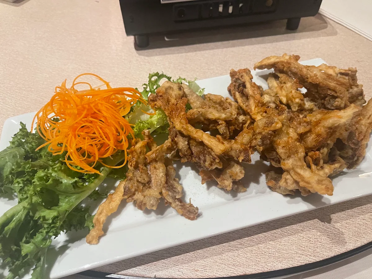 Crispy Frog Legs with Sea Salt