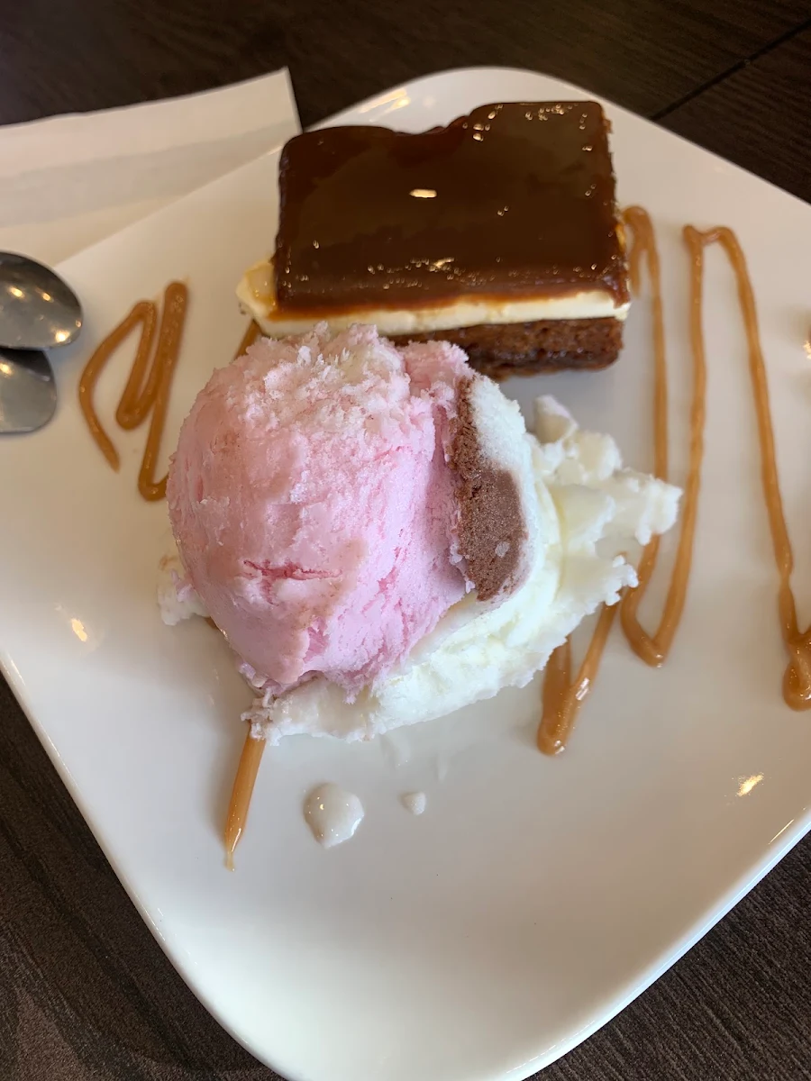 Sticky Toffee Pudding with Ice Cream