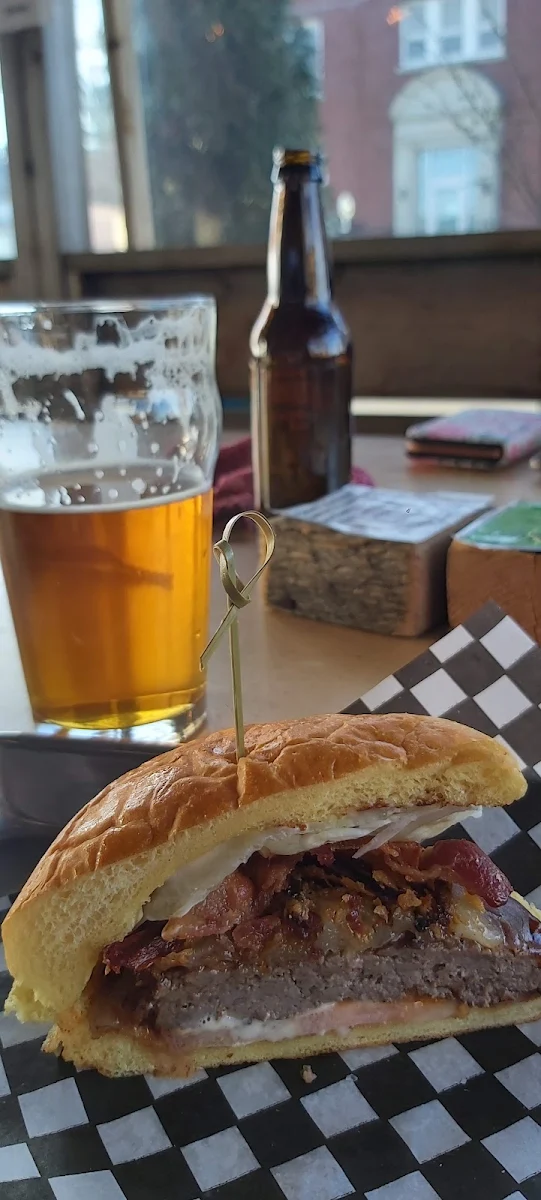 Grip It Fried Chicken Burger