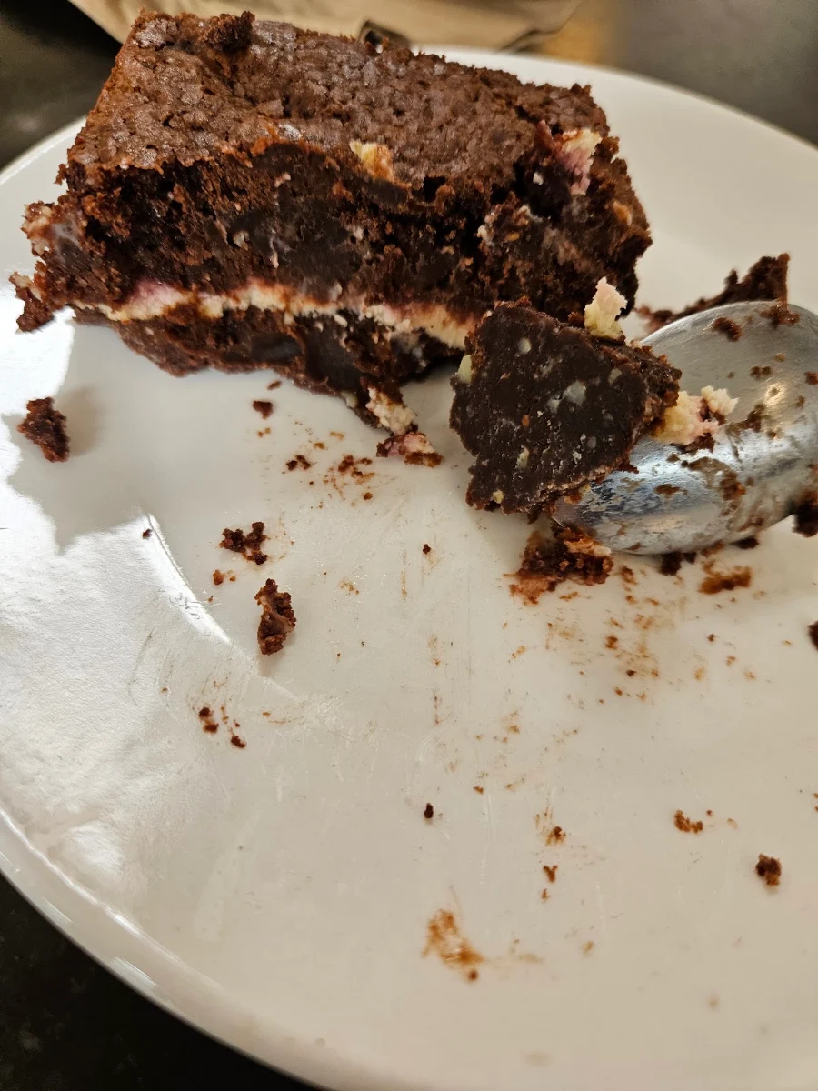 Raspberry Chocolate Brownie