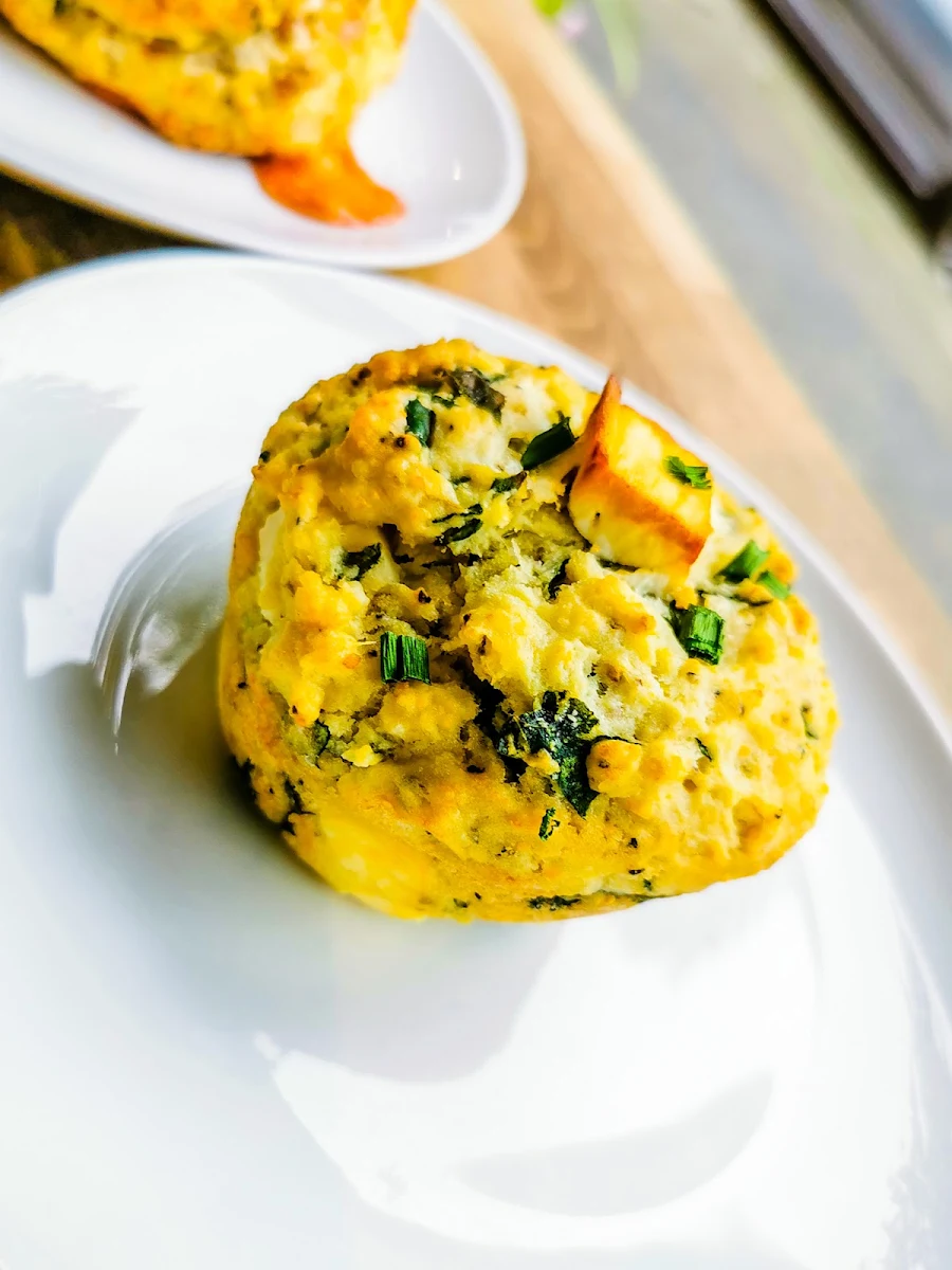 Spinach Feta Muffin