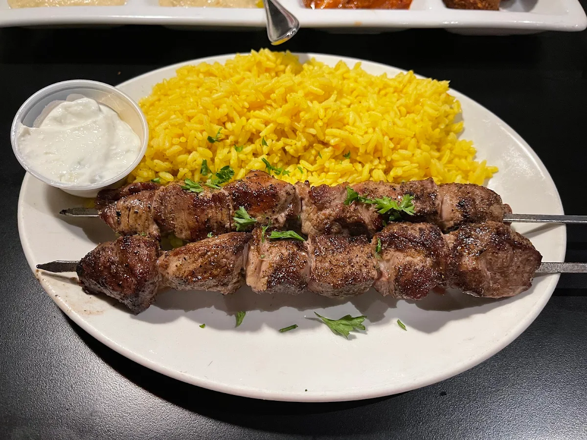Lamb Shish Kebab