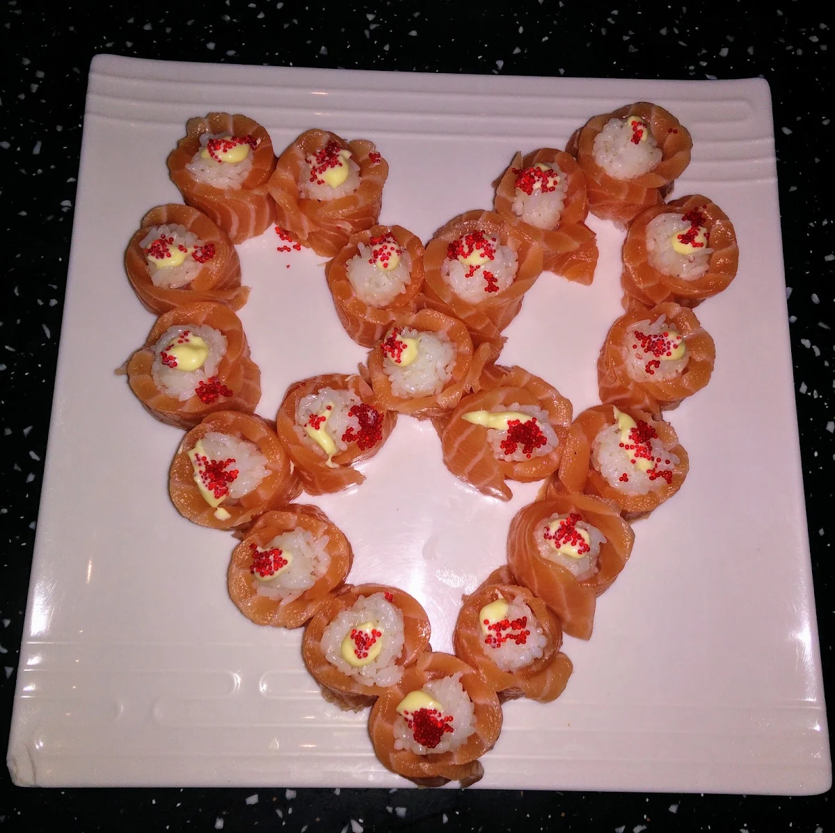 Salmon Roses