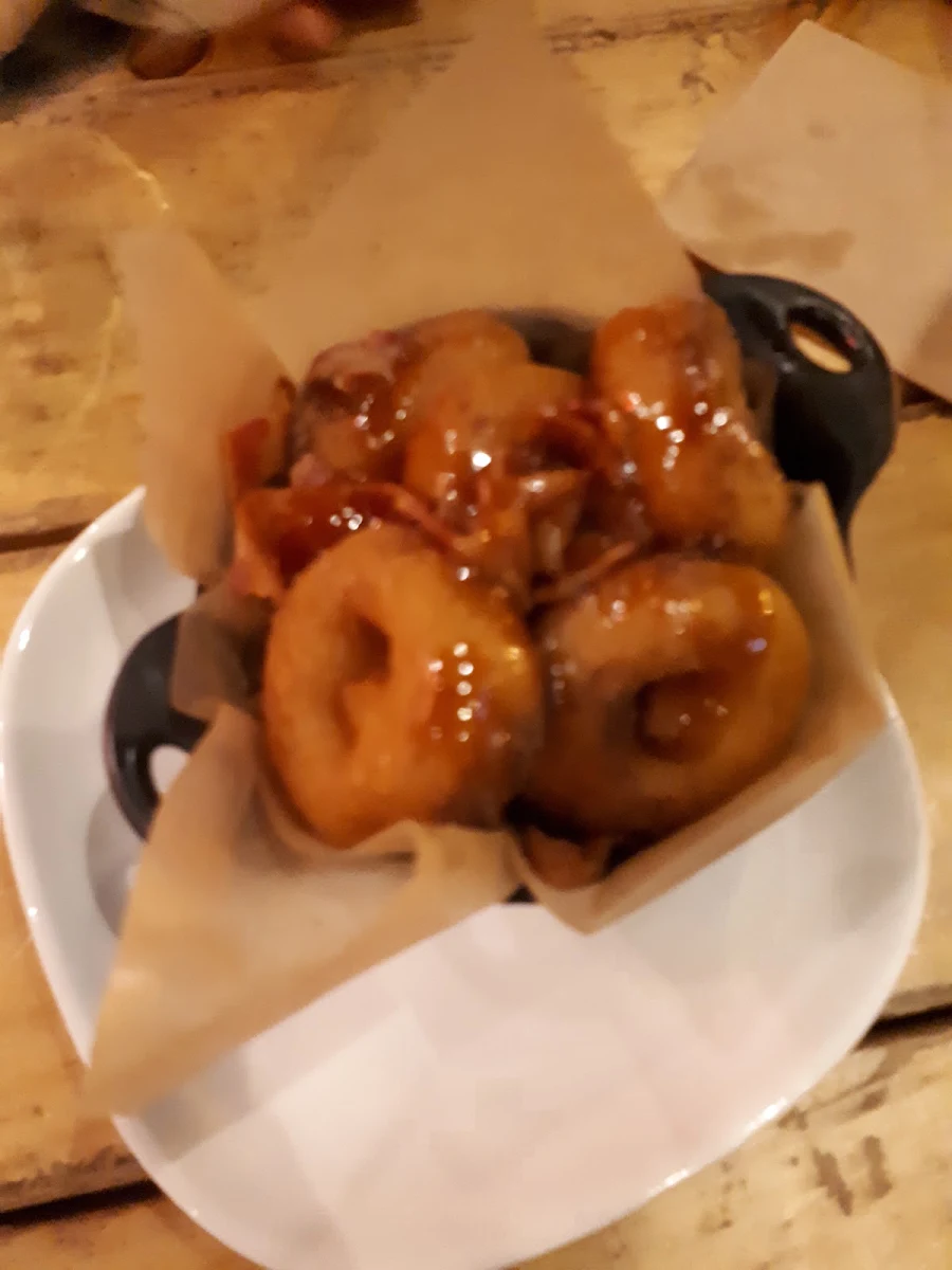 Maple Bacon Doughnuts
