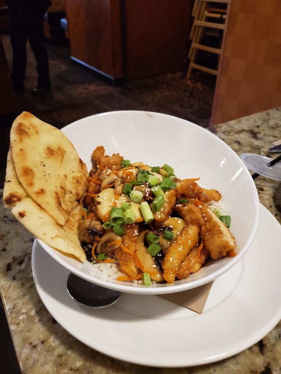 Ginger Chicken Rice Bowl
