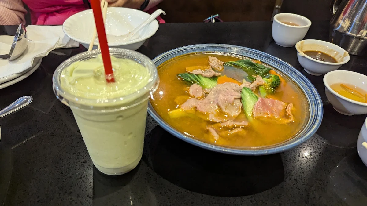 Tom Yum Noodle Soup with Beef