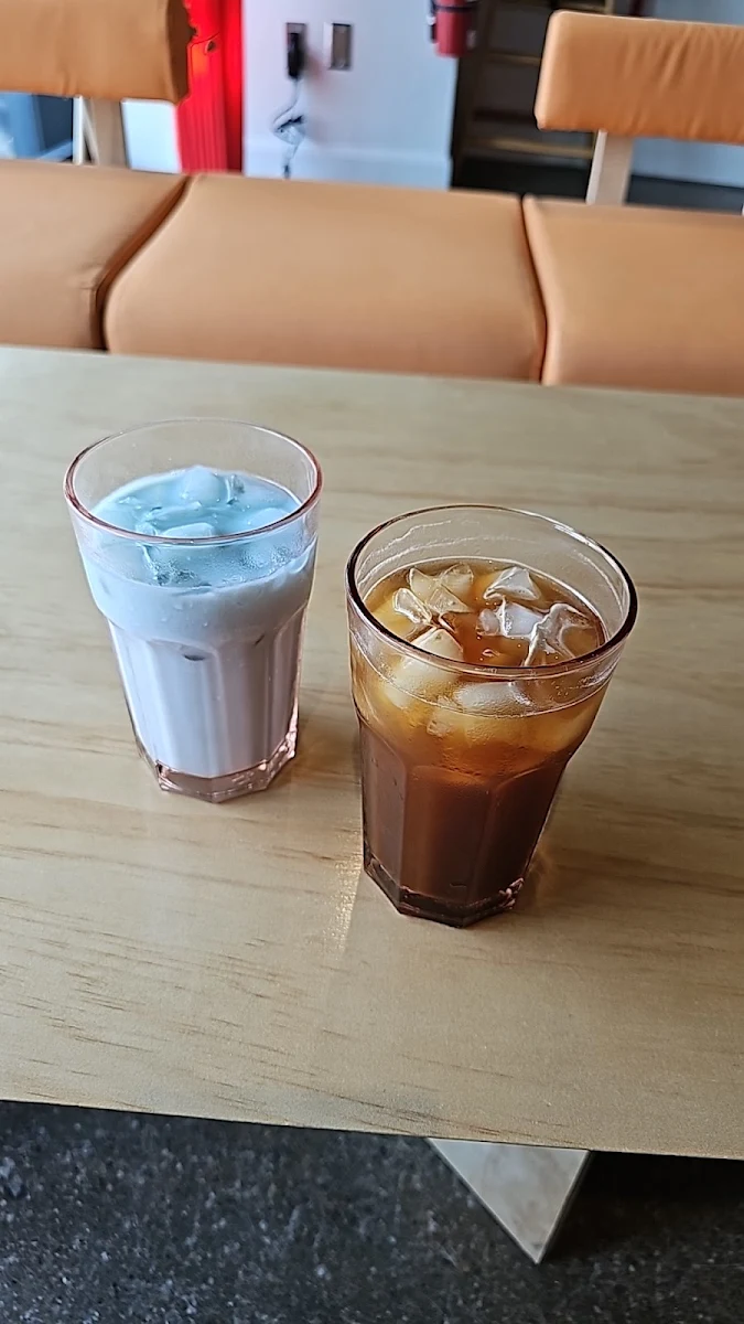 Spicy Blue Icy & Lychee Iced Americano