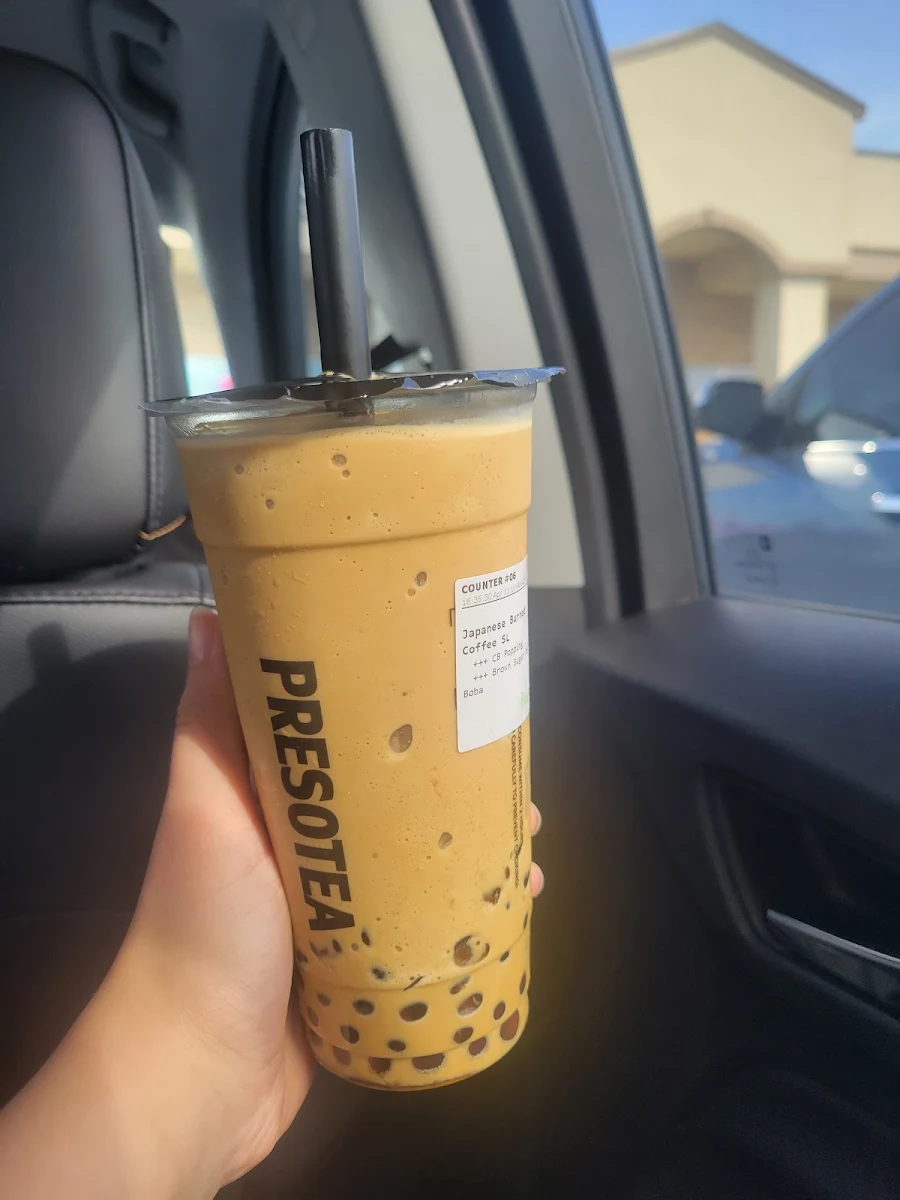 Japanese Burned Coffee Slush Frappé Au Café Torréfié Japonais
