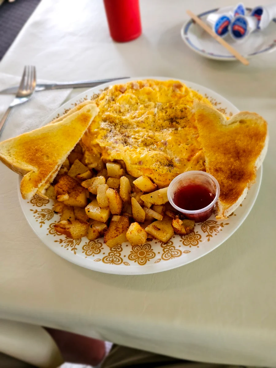 Ham and Cheese Omelet