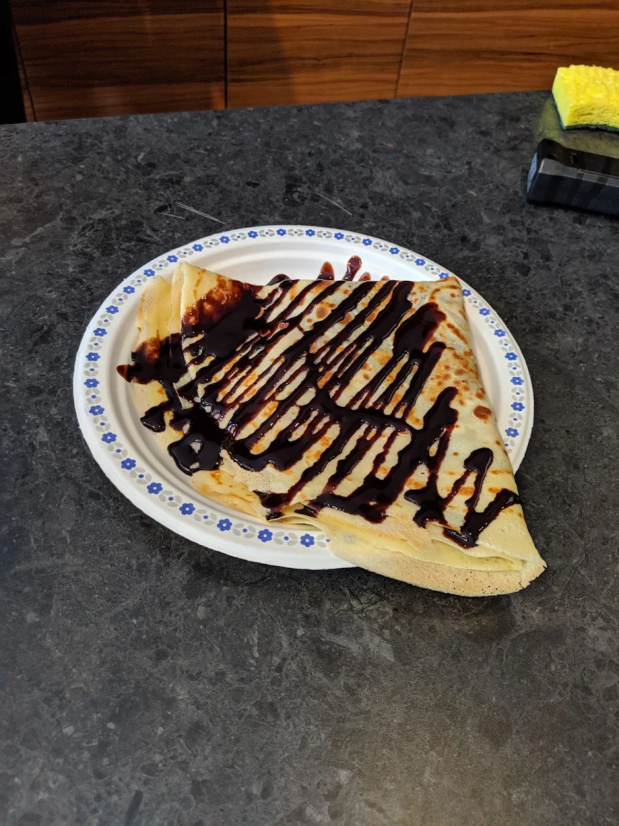 Nutella Banana Crepe