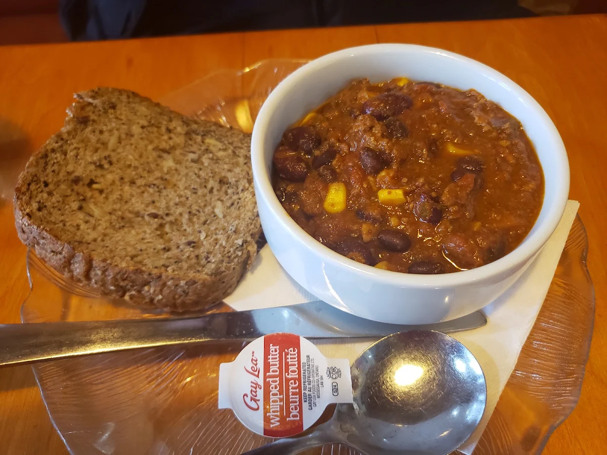 Chili and House Made Bread
