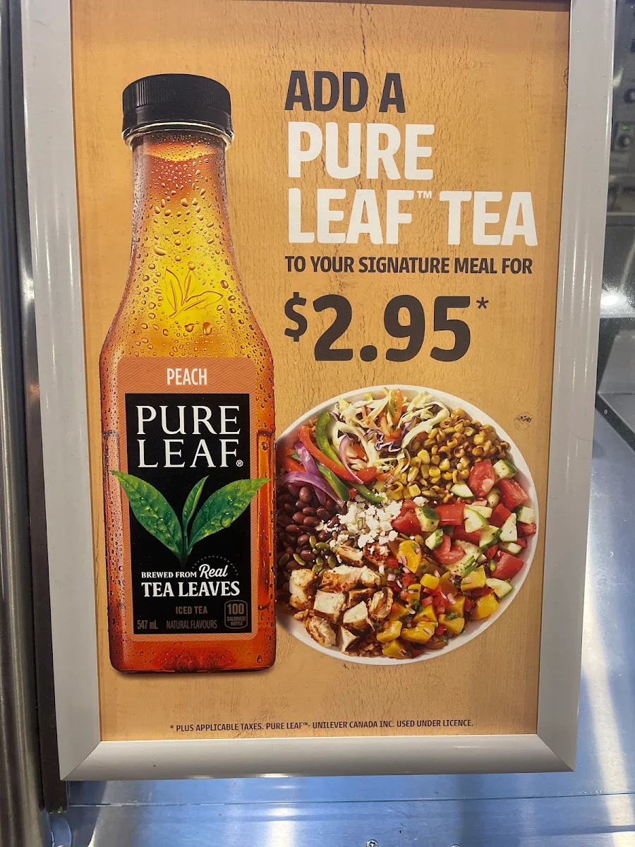 Pure Leaf Iced Tea Thé Glacé Pure Leaf