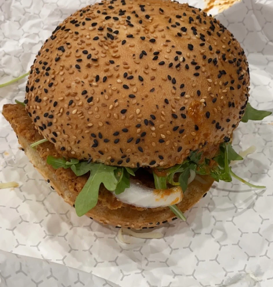 Indian Chicken Burger