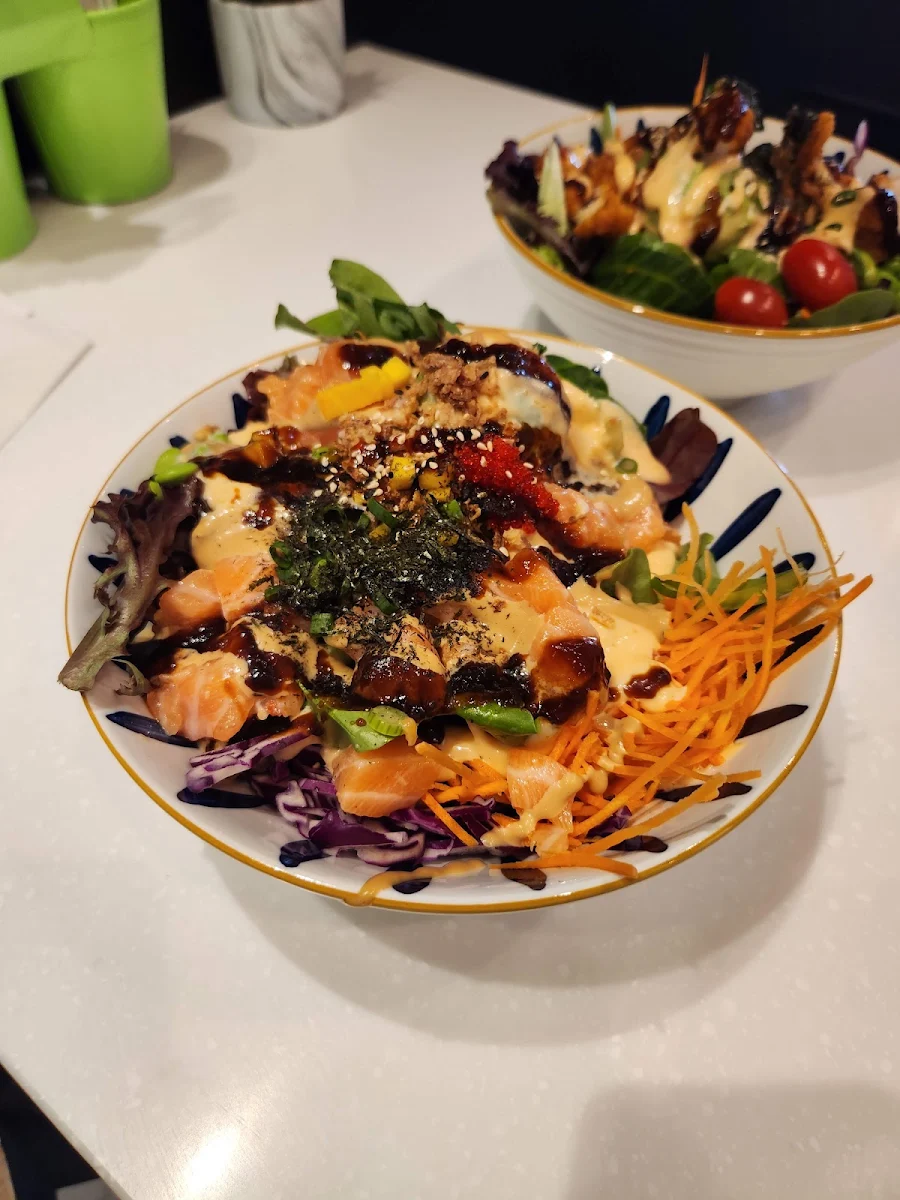 Salmon Poke Poké Saumon
