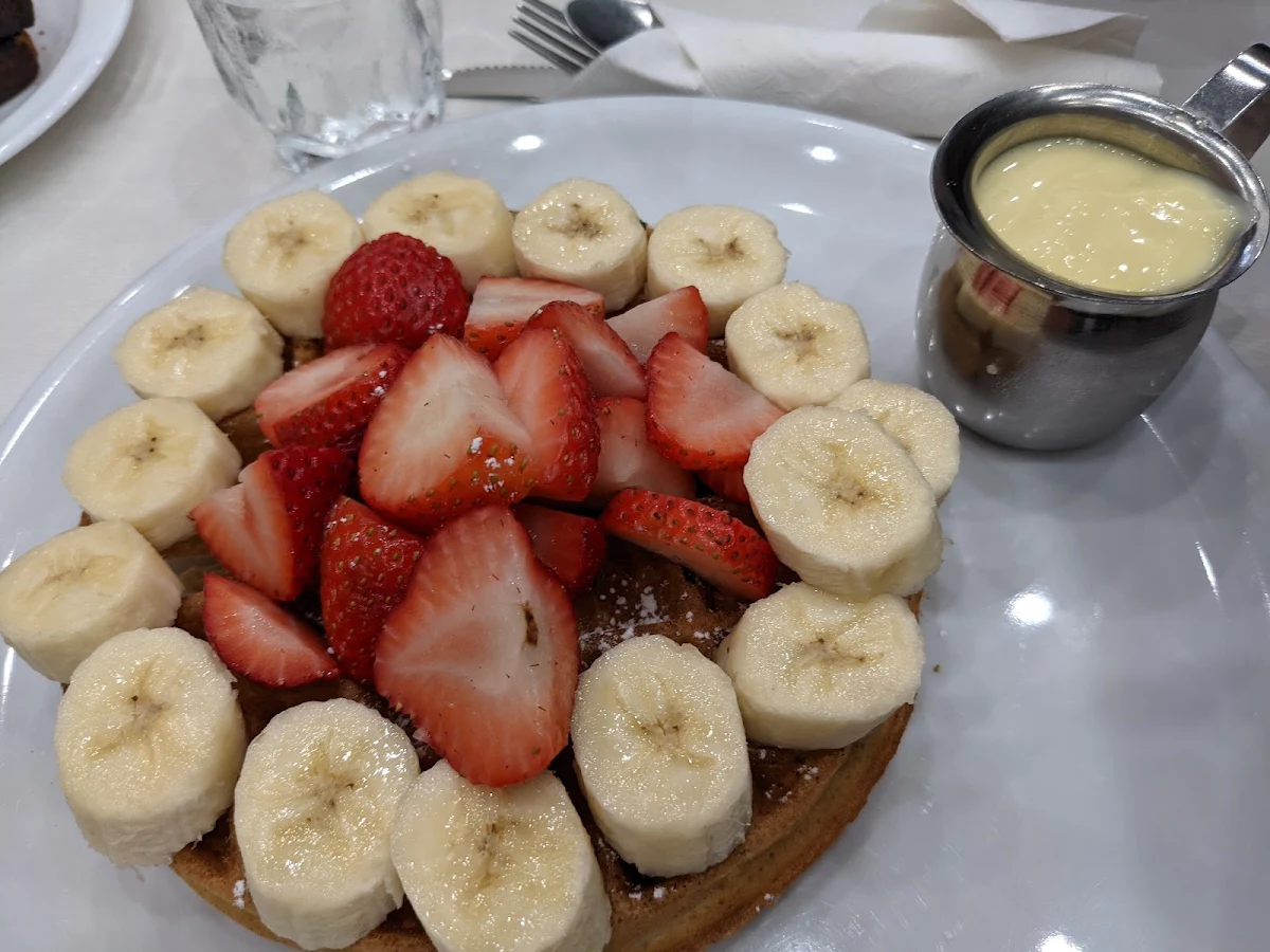 Strawberry Banana Waffle