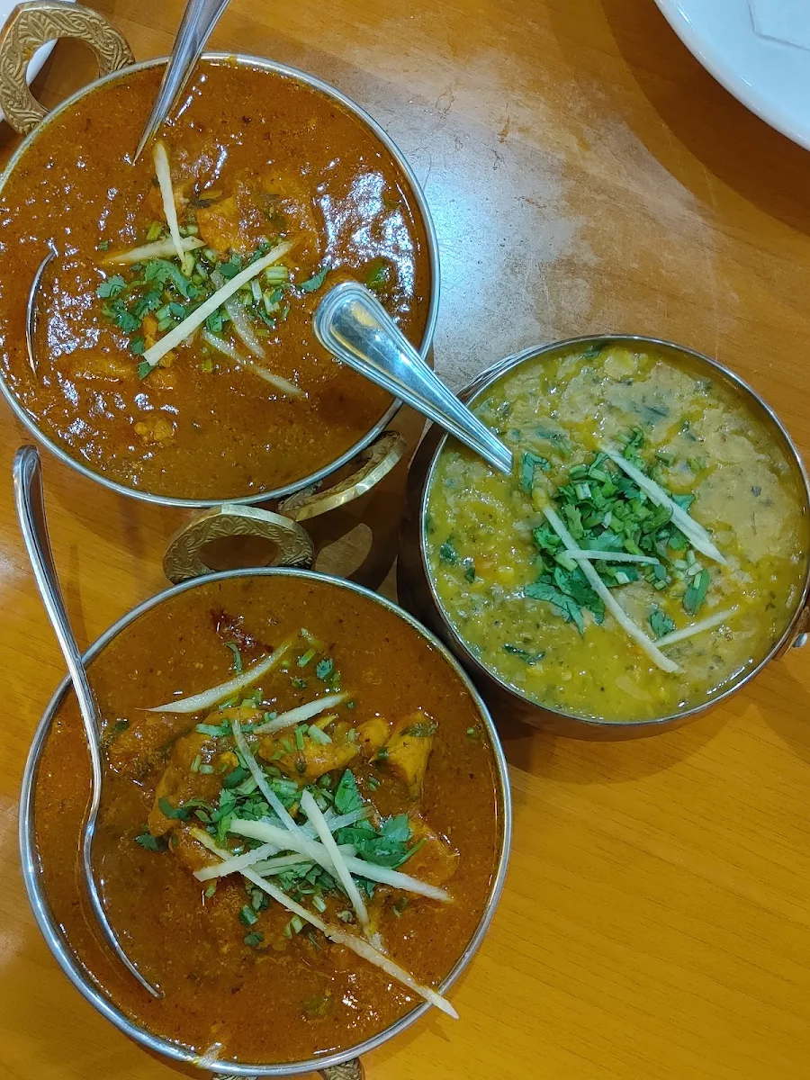 Chicken and Yellow Daal