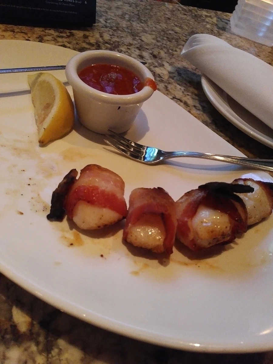 Bacon Wrapped Scallops