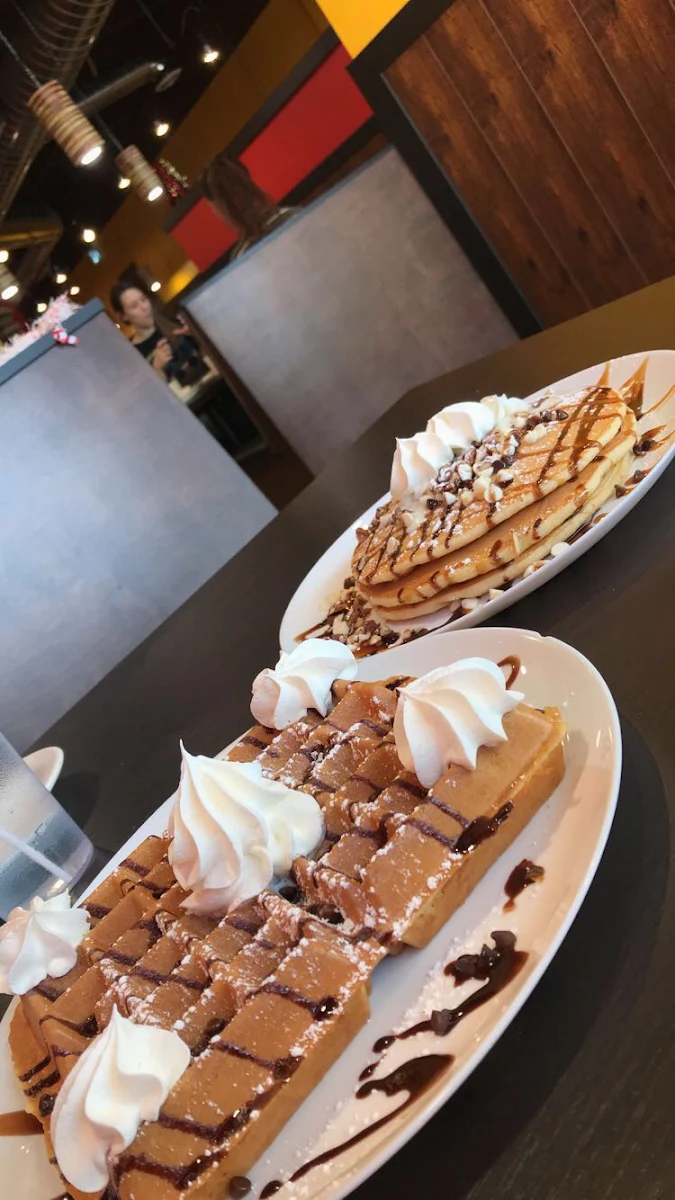 Double Chocolate Waffles
