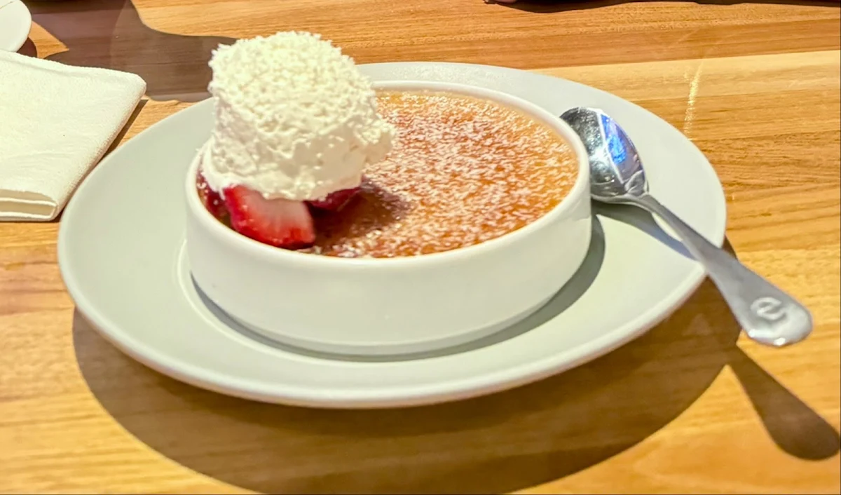 White Chocolate Crème Brûlèe