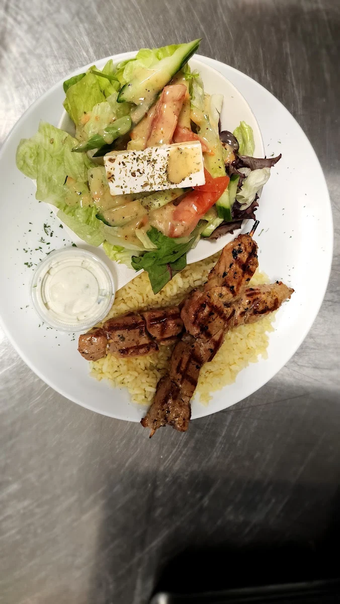 Souvlakis de Poulet de Grain 2 Chicken Souvlaki Skewers 2