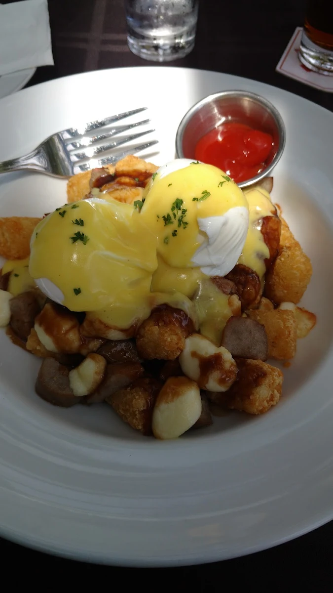 Eggs Benedict Poutine Hash Browns