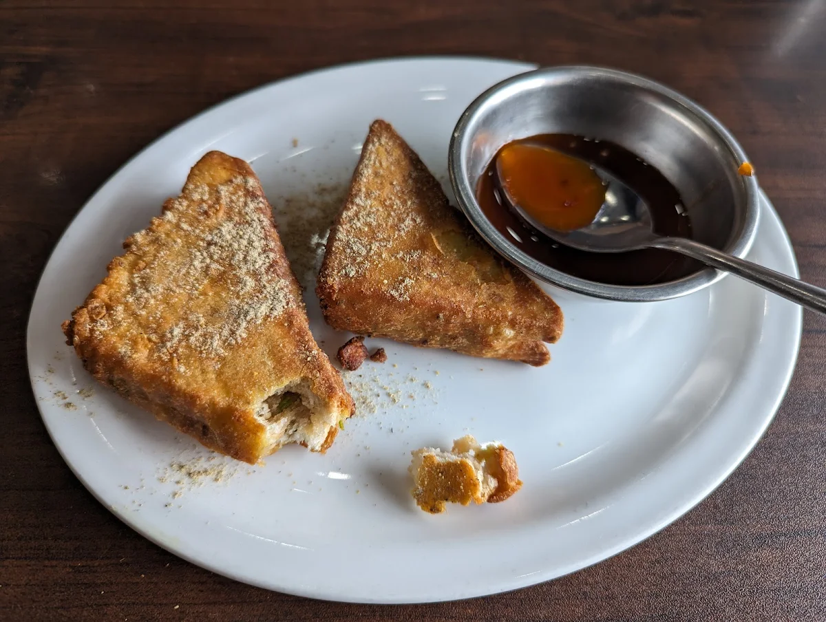 Bread Pakora, Punjabi Chulha Restaurant & Sweet Shop