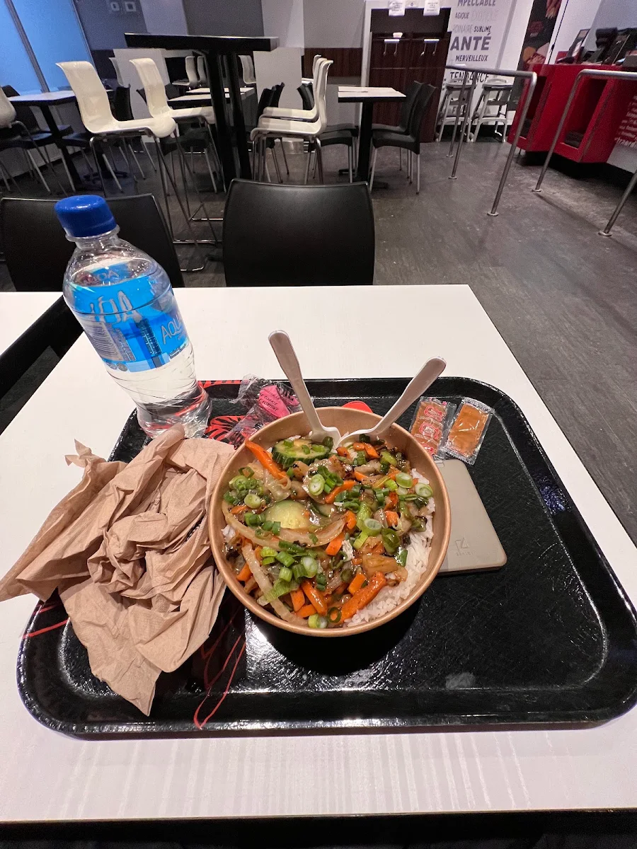 Riz Légumes Sauce Arachide