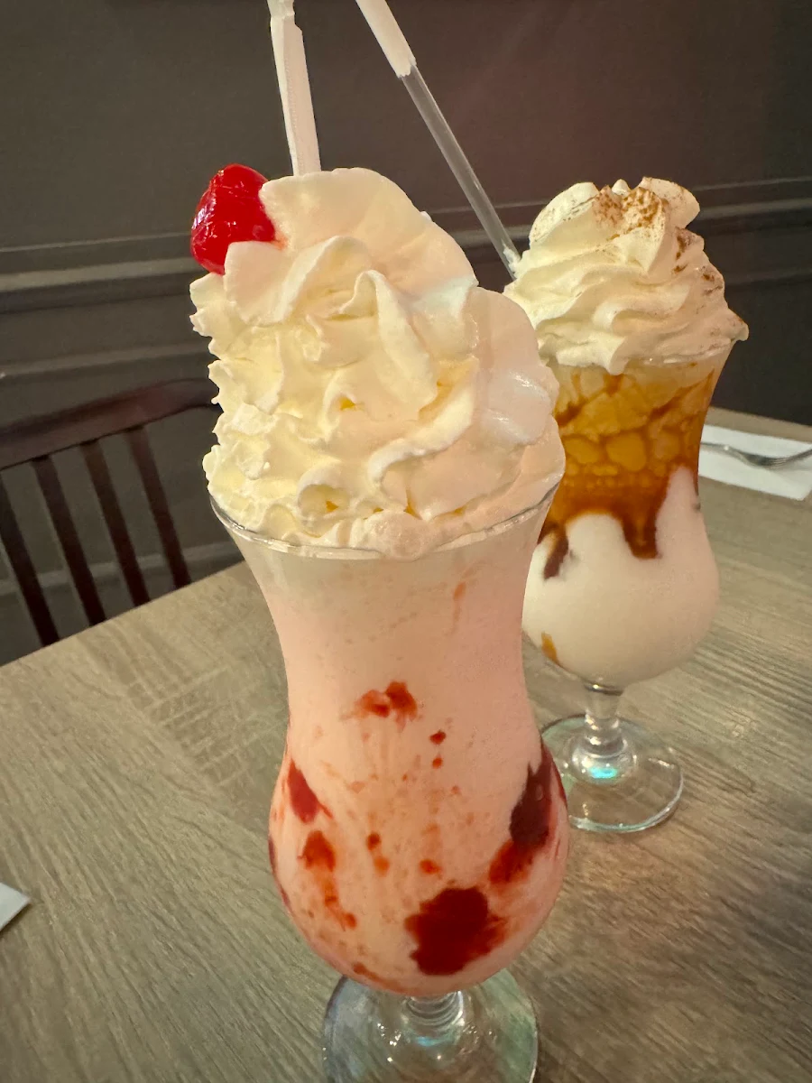 Lait Frapp Caramel Caramel Milkshake