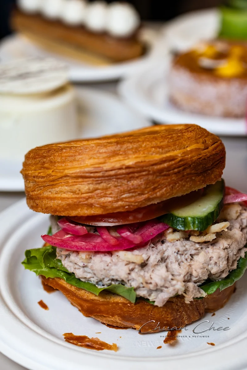 Tuna Croissant Sandwich