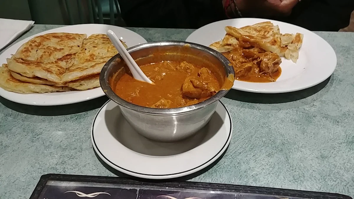 Roti and Chicken Curry
