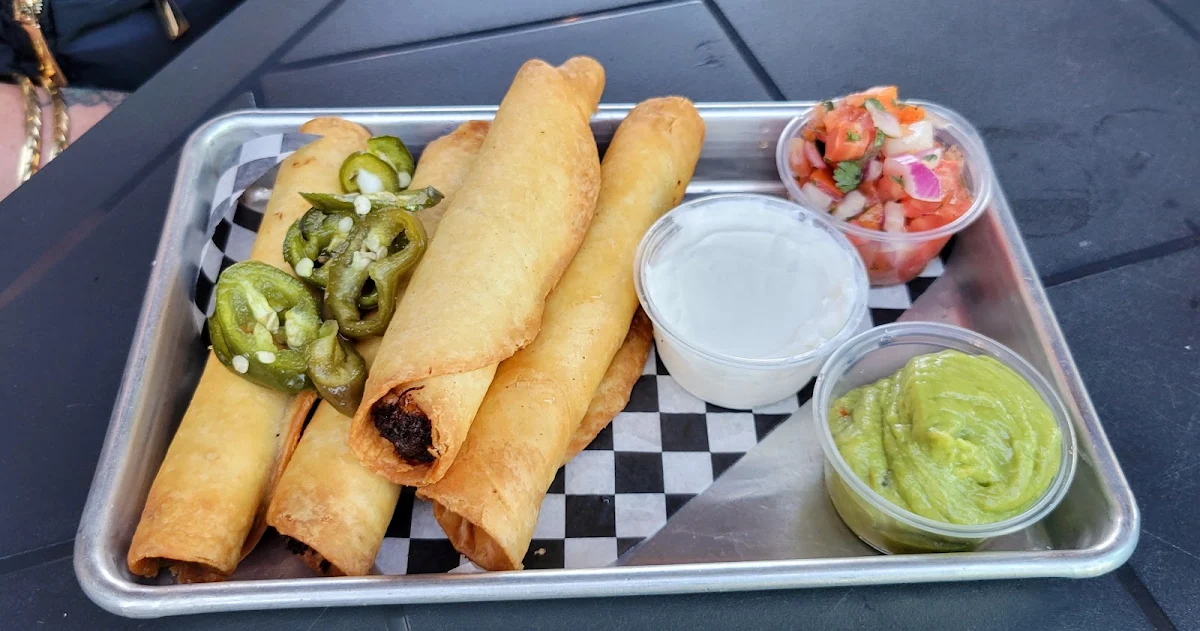 Crispy Chicken Taquitos
