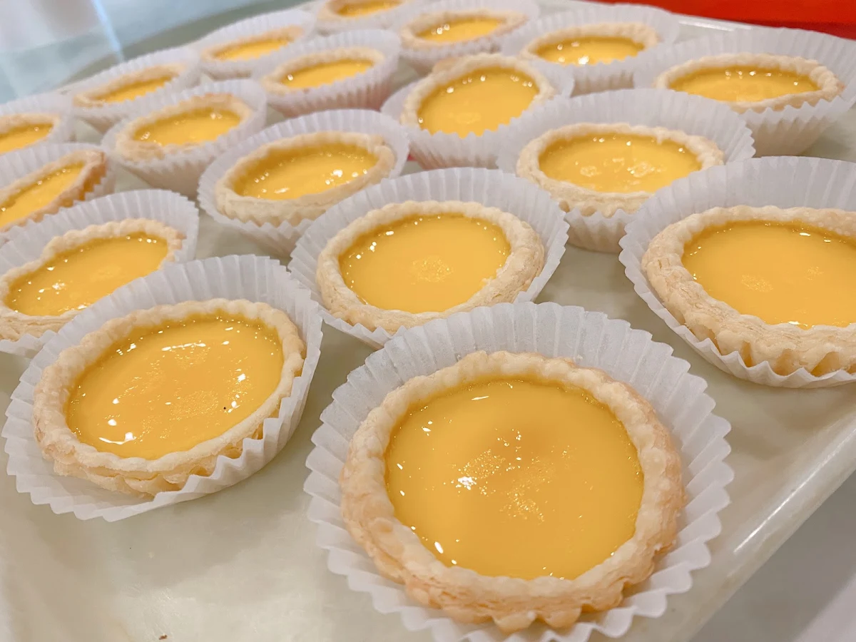 Sweet Buttery Egg Custard Bun