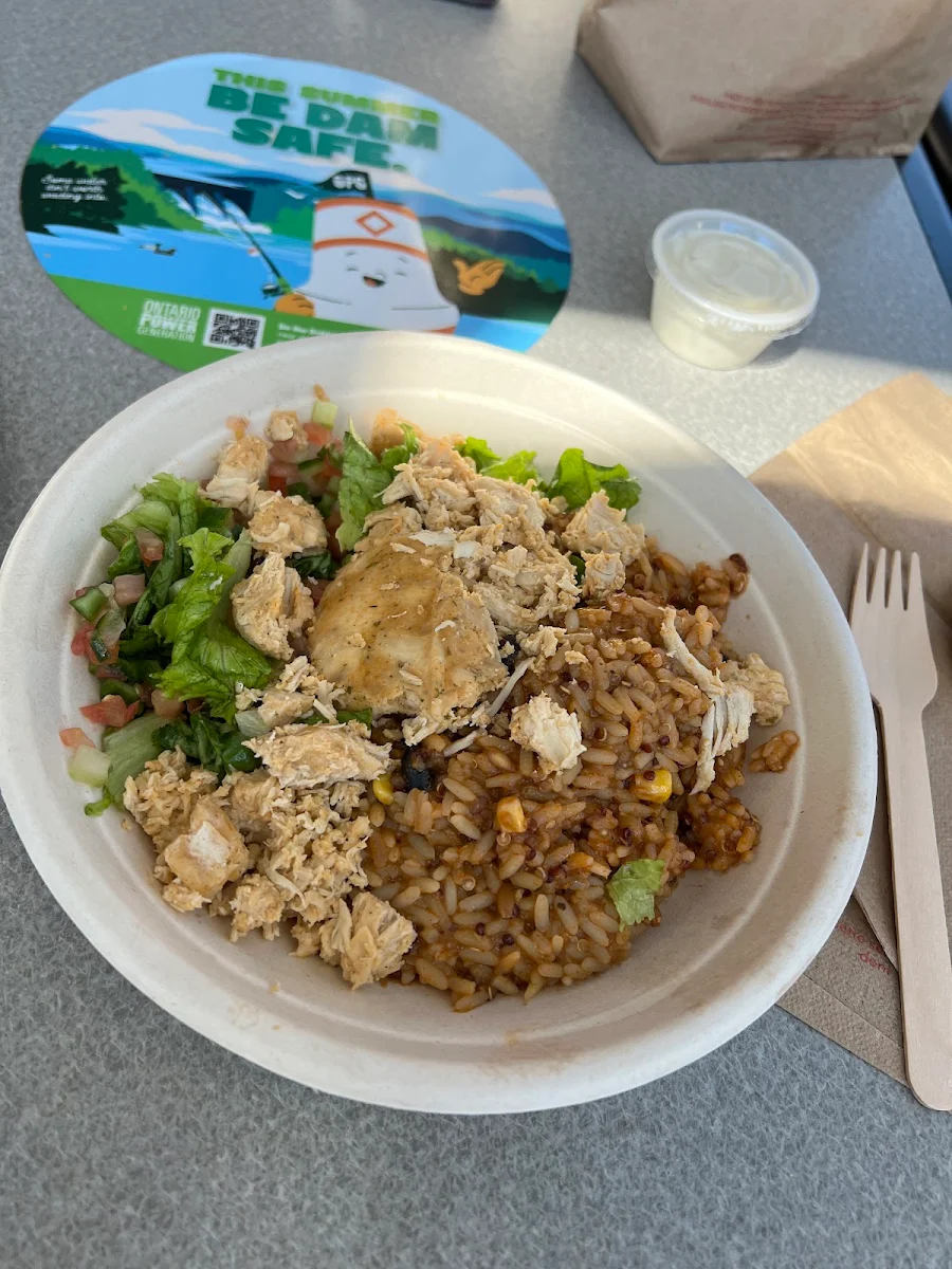 Cilantro Lime Chicken Loaded Bowl